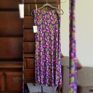 NWT Lularoe size XL maxi skirt.
